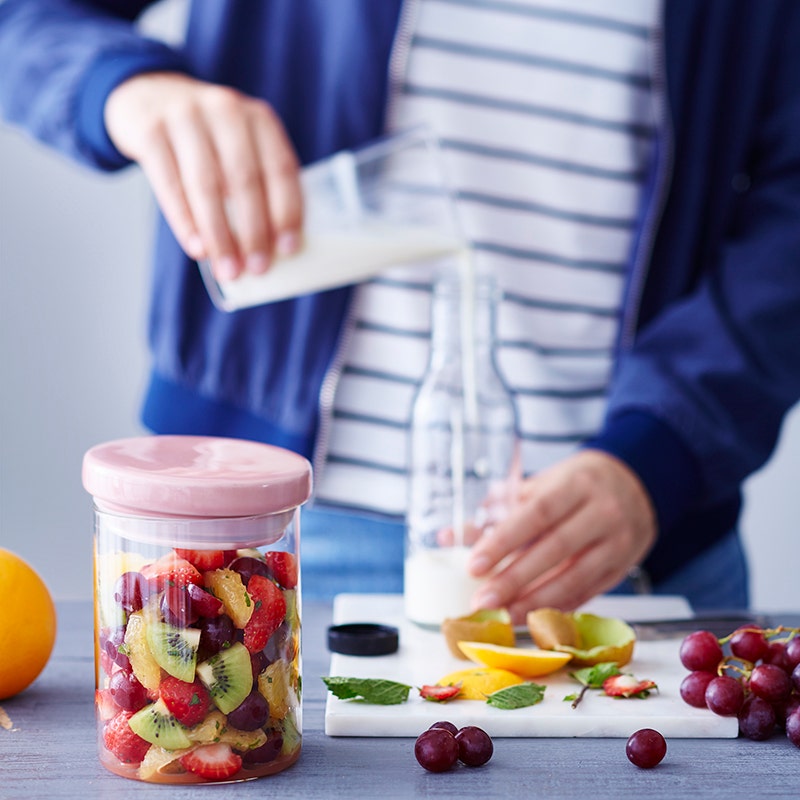Fruitsalade met yoghurt
