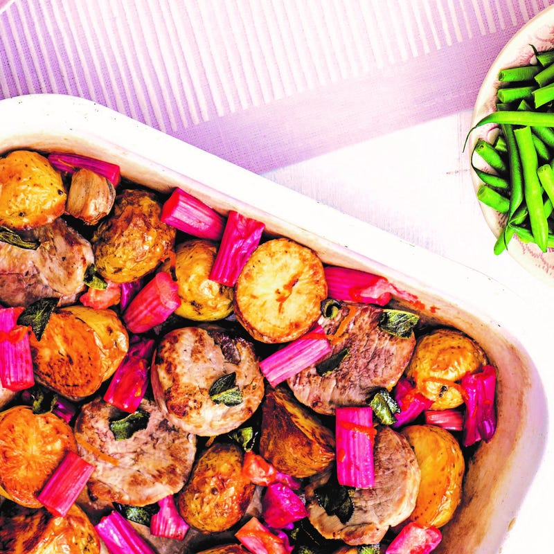 Photo of Pork, rhubarb & sage traybake by WW