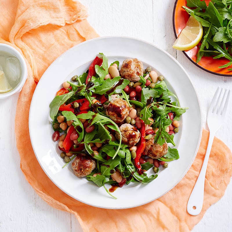 Photo of Turkey meatball salad by WW