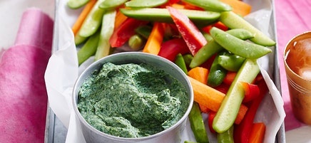 Spinach and dill dip