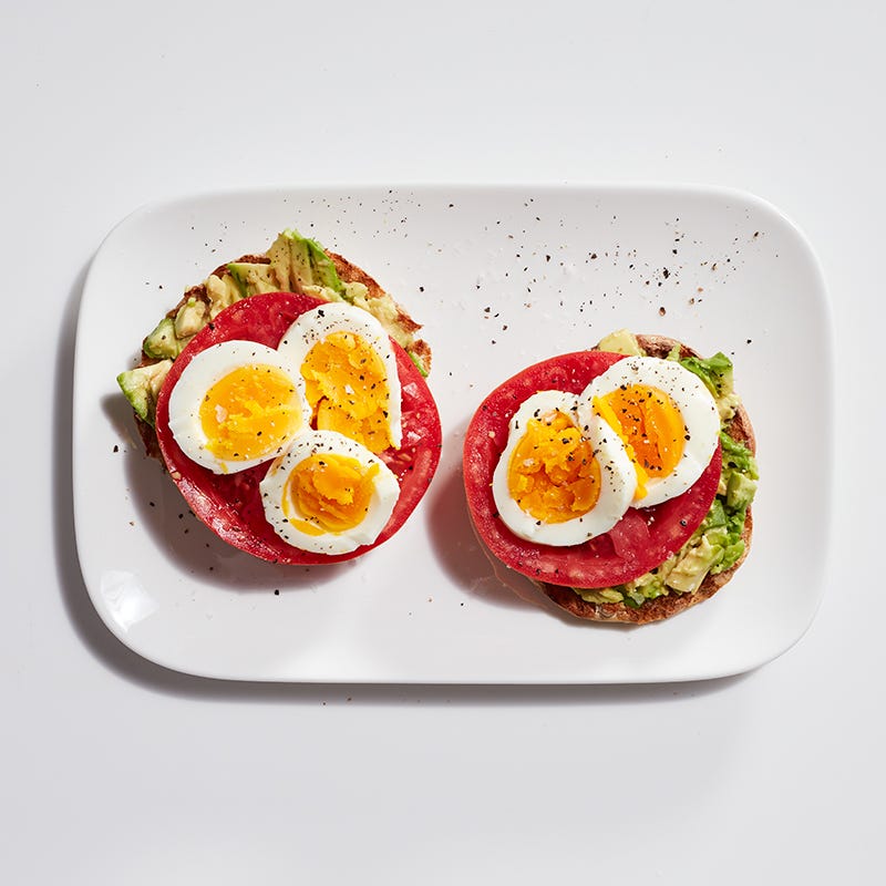 Photo of Tomato, egg, and avocado breakfast sandwich by WW