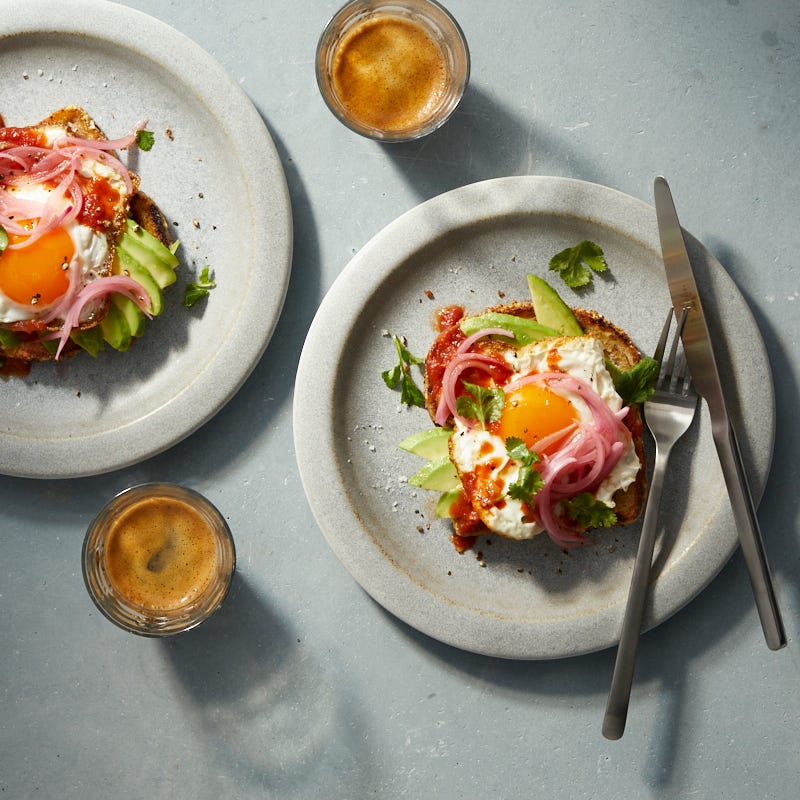 Mexican Egg Avocado Toast