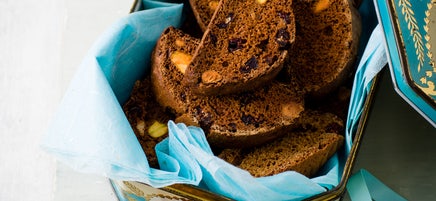 Gingerbread biscotti