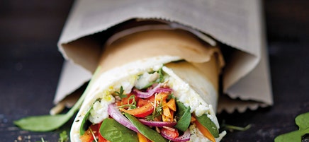 Wrap végétarien