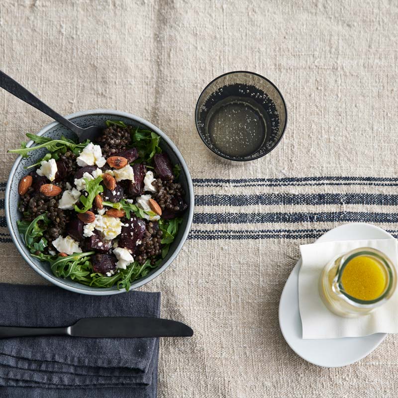 ViktVäktarna - Linssallad med chèvre och rödbetor
