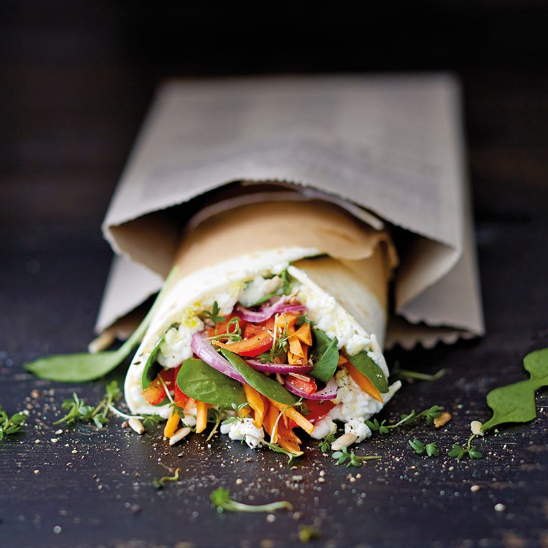 Foto van Veggie-wrap door WW