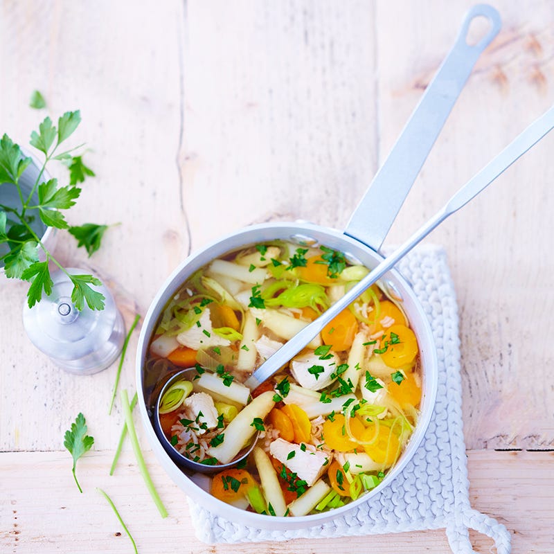 Foto van Klassieke kippensoep door WW