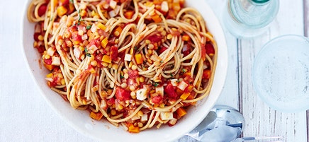 Vegetarische spaghetti bolognese