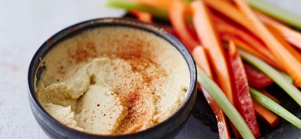 Hummus om te dippen