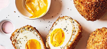 Turkey Scotch egg