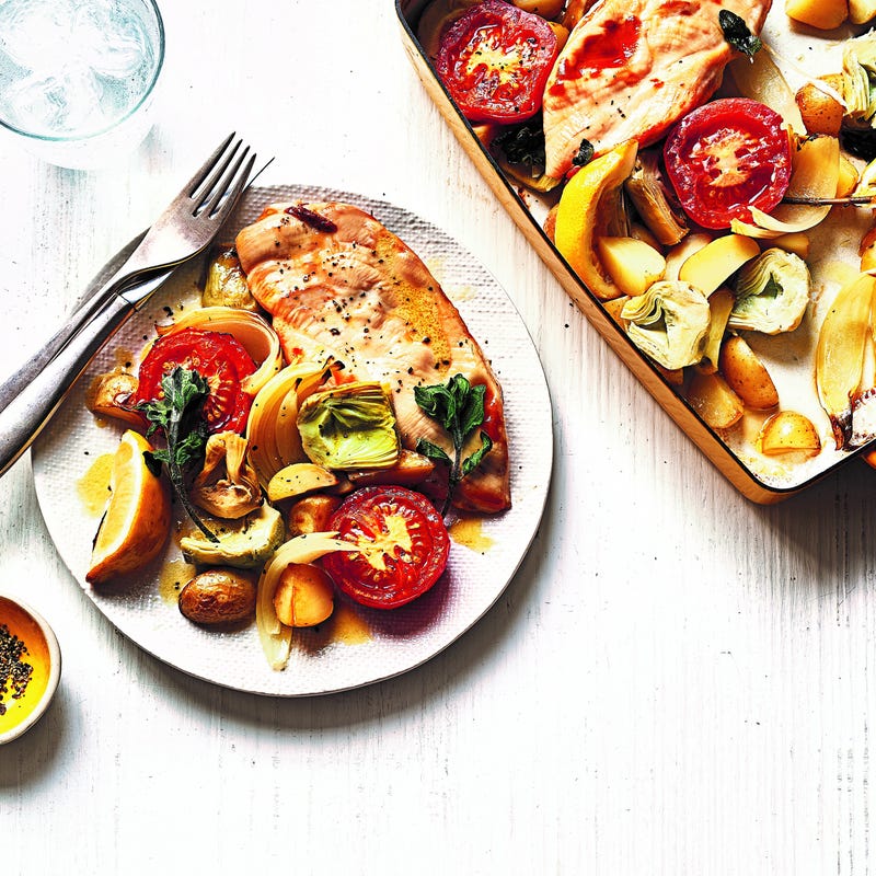 Photo of Chicken & artichoke traybake by WW