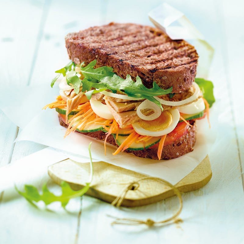 Smos groente en tonijn