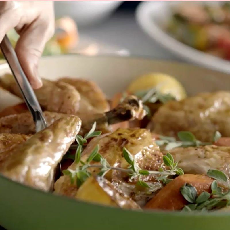 Photo of Citrus and Root Veggie Chicken with Oregano by WW