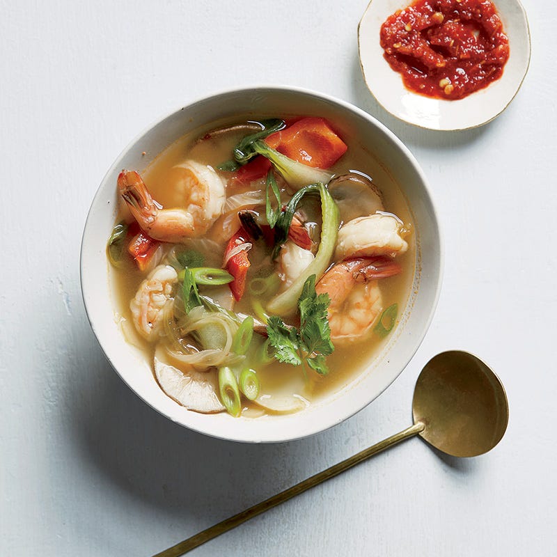 Photo of Shrimp & vegetable soup with lemongrass & lime by WW
