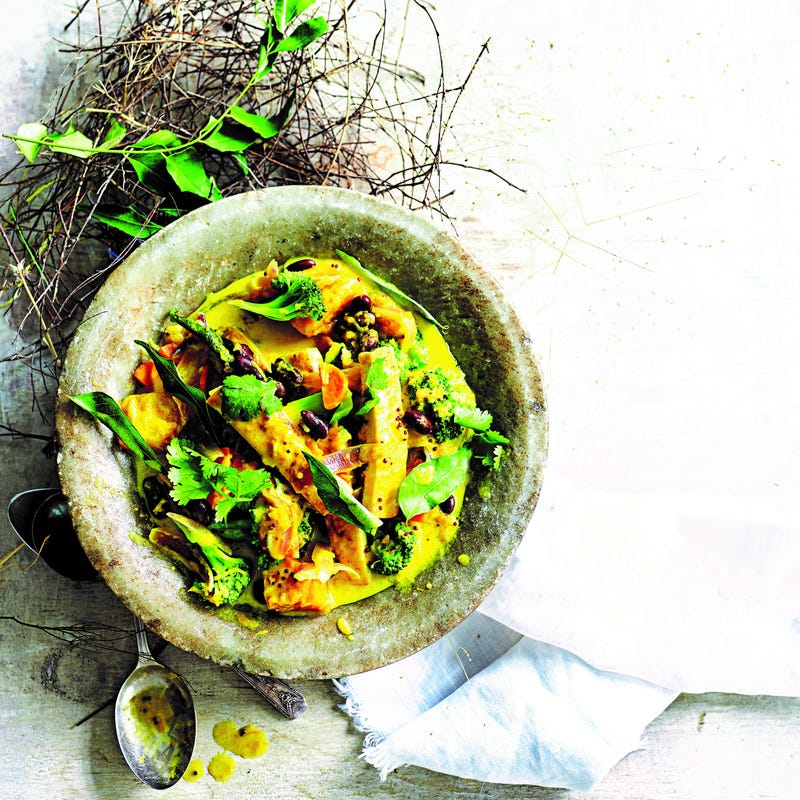 Photo of Tofu & bean curry with broccoli by WW