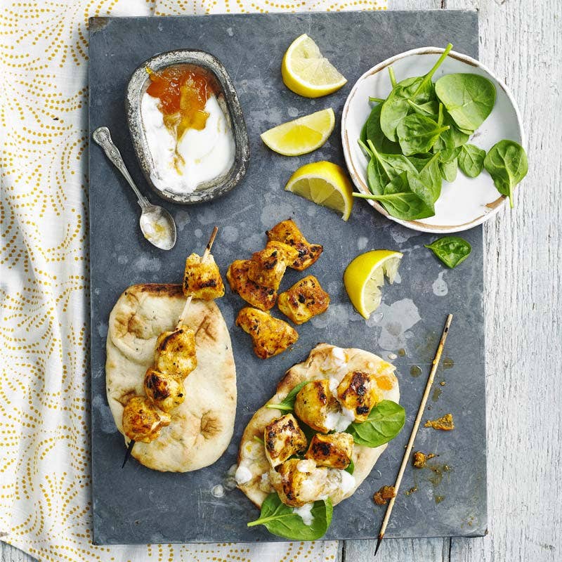 ViktVäktarna - Chicken tikka med naanbröd