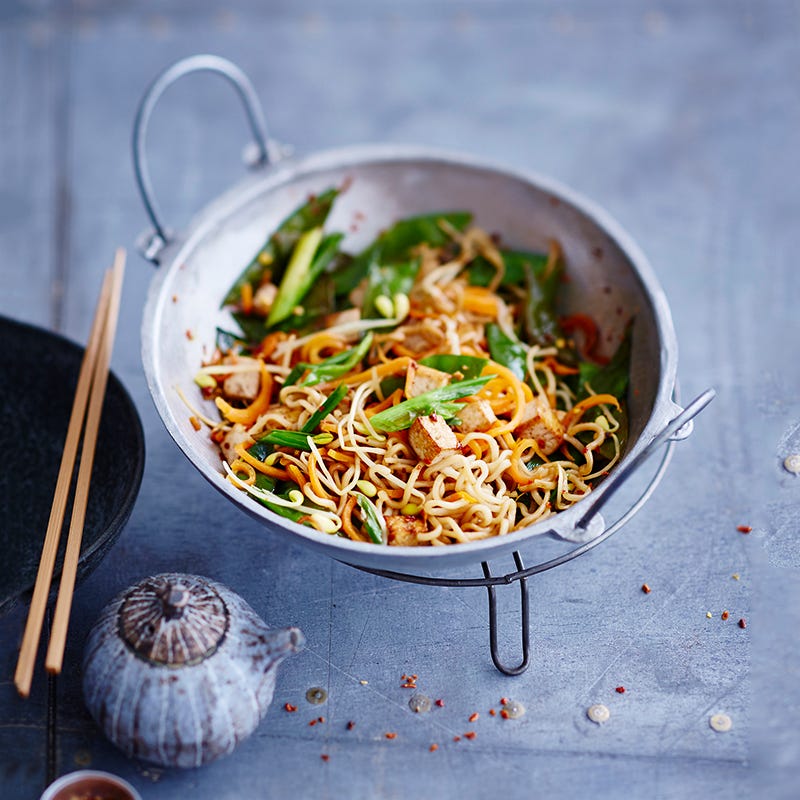 Foto van Bami goreng met tofu door WW