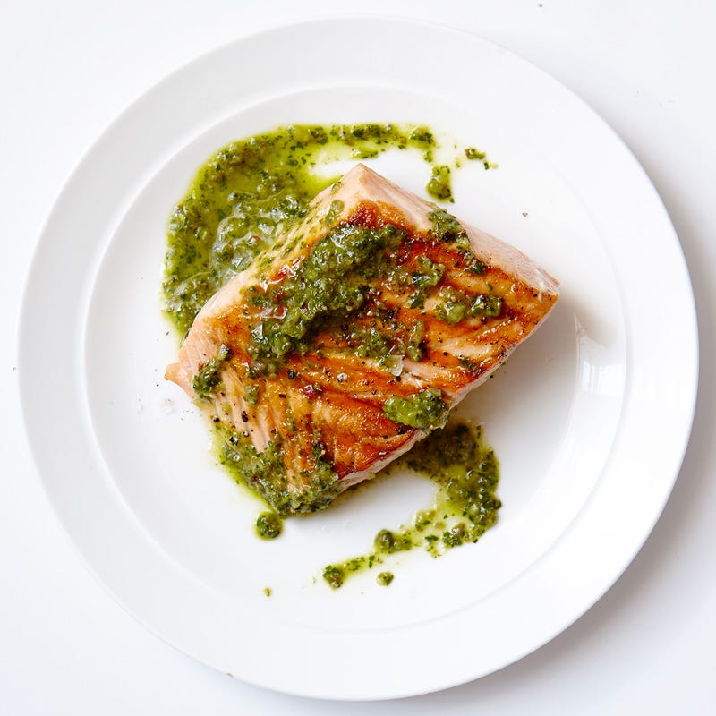 Photo de Saumon grillé avec chimichurri aux câpres par WW