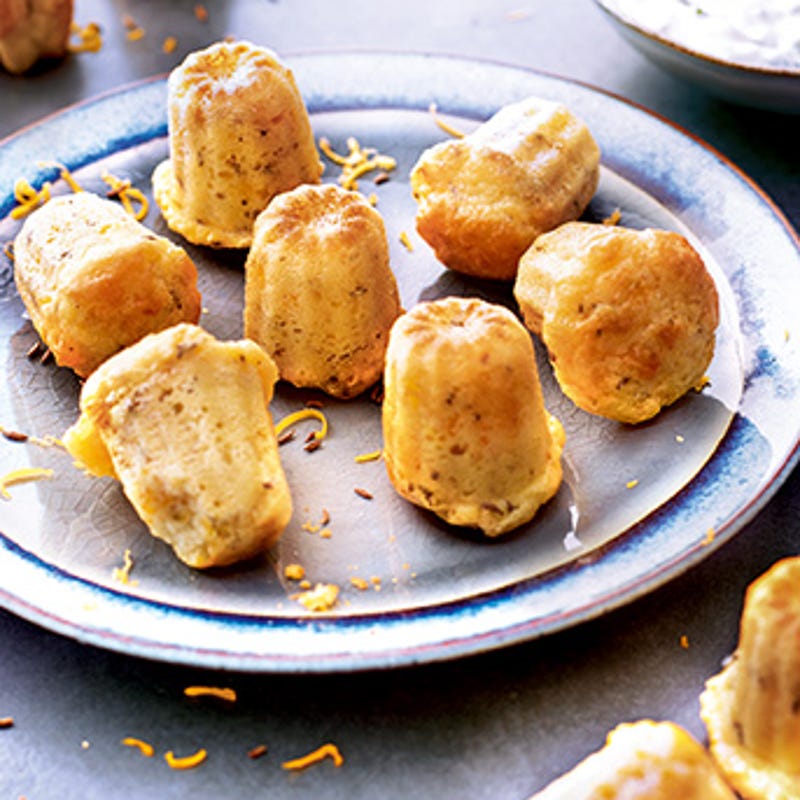 Photo de/du Cannelés mimolette-cumin par WW