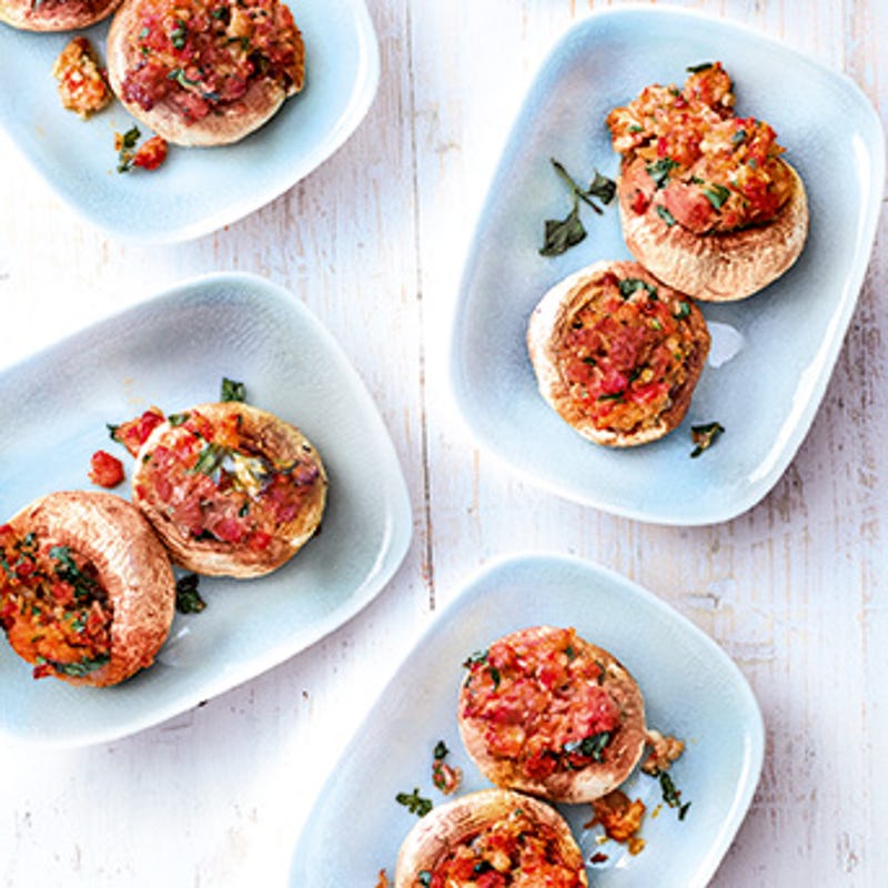 Photo de/du Champignons farcis au chorizo par WW