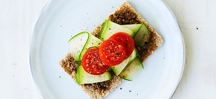 Mediterranean crispbread