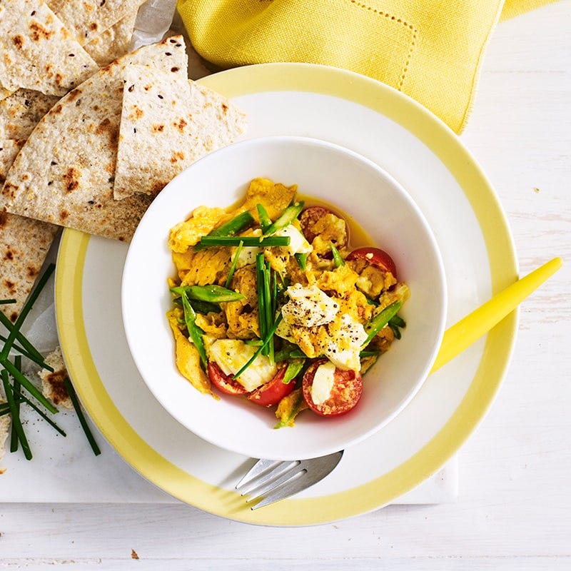 Breakfast tofu scramble