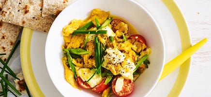 Breakfast tofu scramble