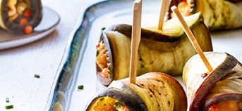 Rouleaux d’aubergines
