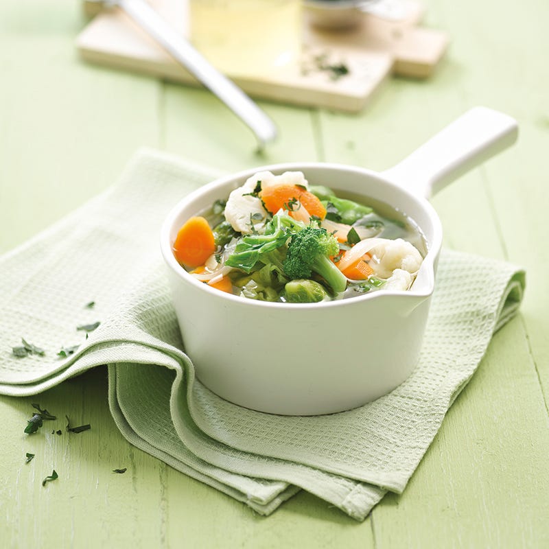 Foto van Savooiekoolsoep met peterselie door WW