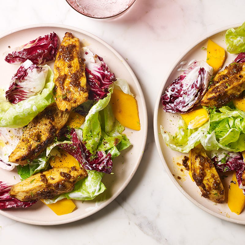 Photo of Mustard-Glazed Chicken Salad with Mango & Lime by WW