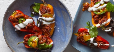 Bell pepper nachos
