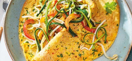 Omelette asiatique