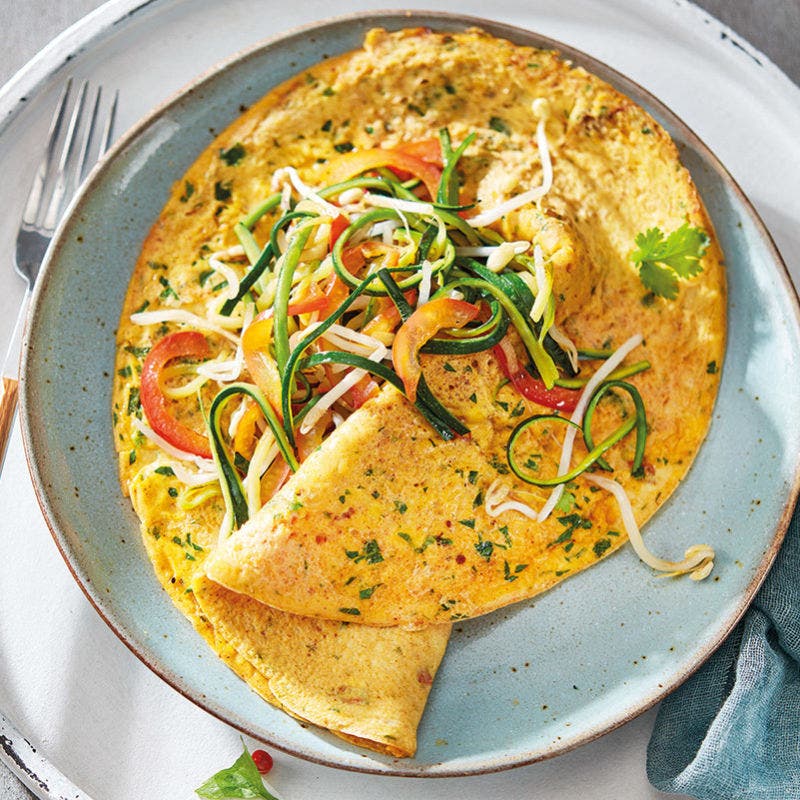 Aziatische omelet