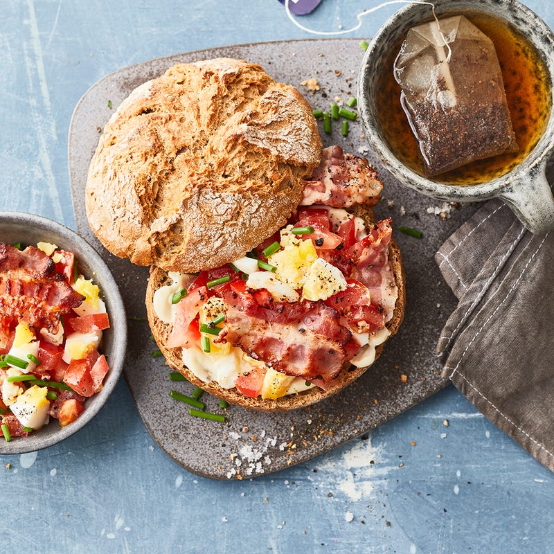 Photo of Egg & bacon roll by WW