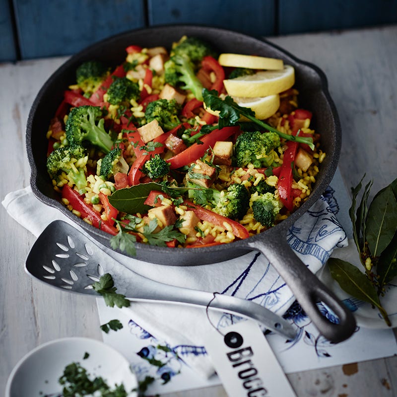 Foto van Vegetarische paella door WW