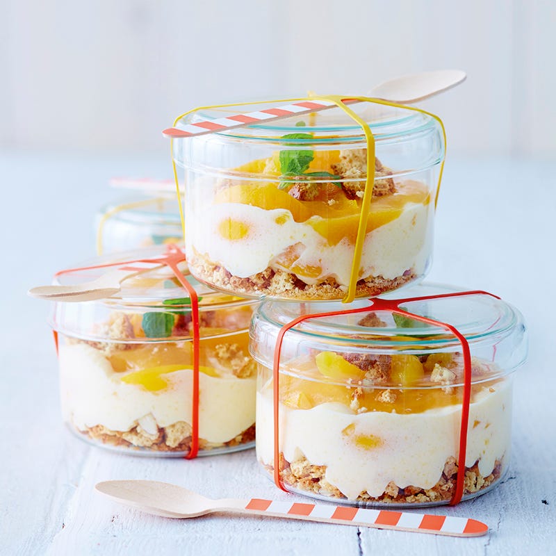 Foto van Tiramisu met abrikozen door WW