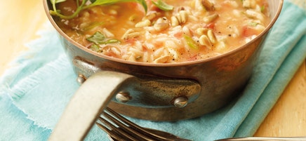 Risotto de tomates à la mozzarella