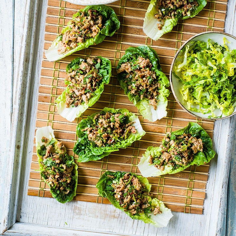 Pork larb