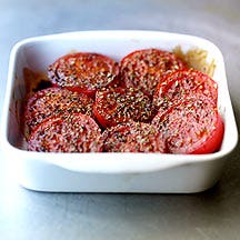 Tomaten uit de oven