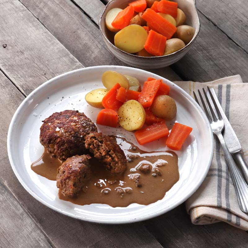 ViktVäktarna - Färs- och linsbiffar med smak av oregano