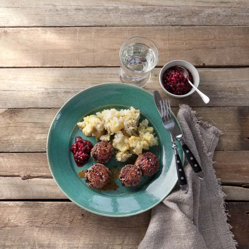 ViktVäktarna - Miniköttfärsbiffar med svarta bönor