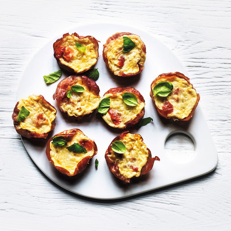 Parmaschinken-Häppchen