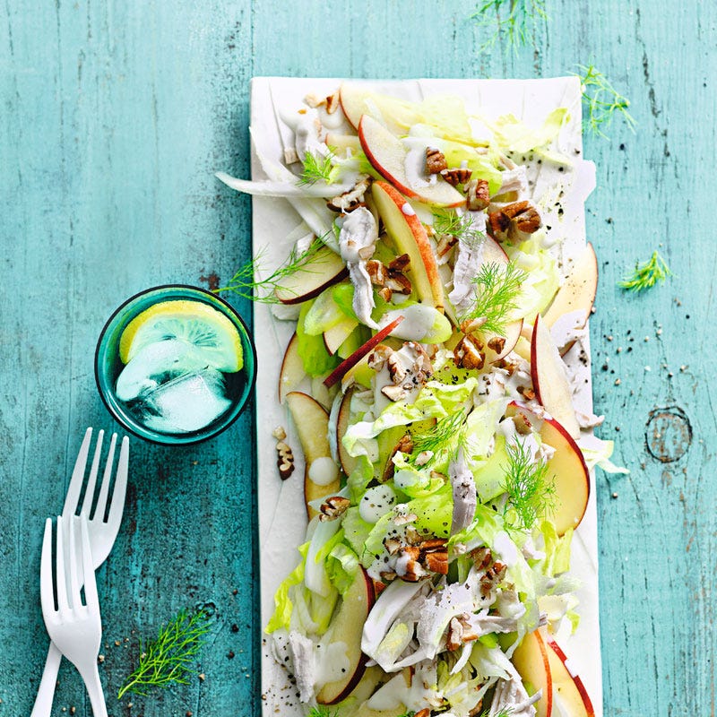 Ingwerhähnchen-Salat