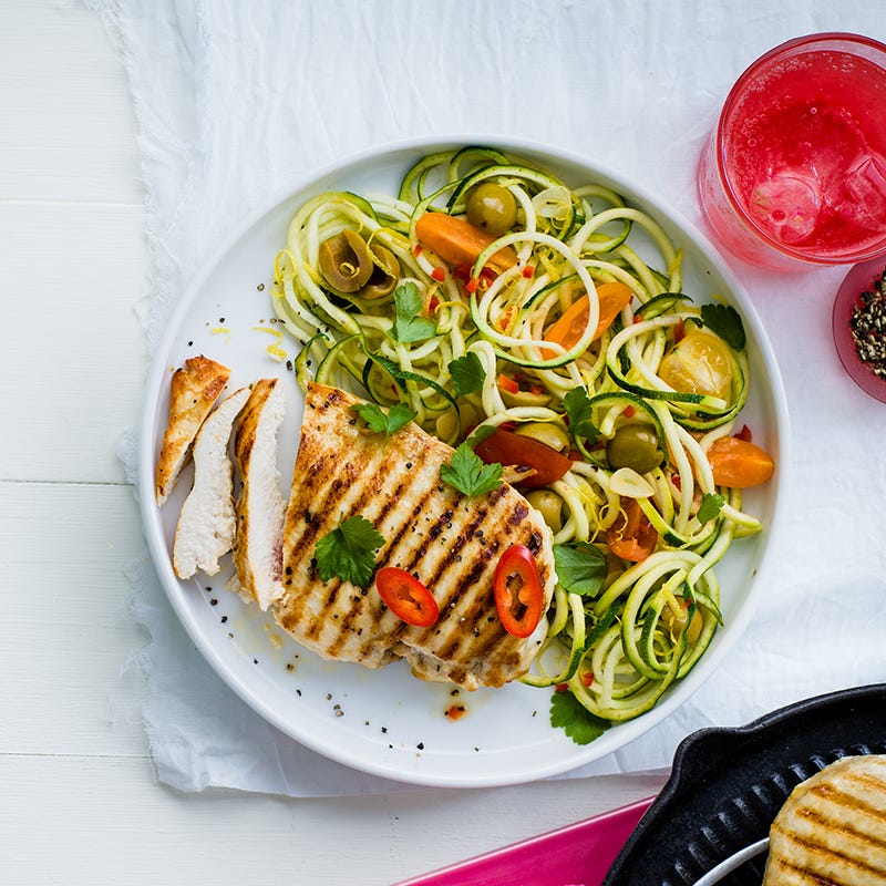 Photo of Lemon & chilli chicken courgetti by WW