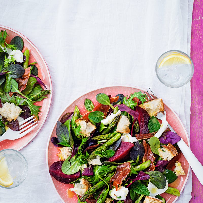 Photo of Parma ham, beetroot & mozzarella salad by WW