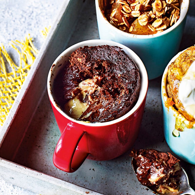 Photo of Molten chocolate & peanut butter mug cake by WW