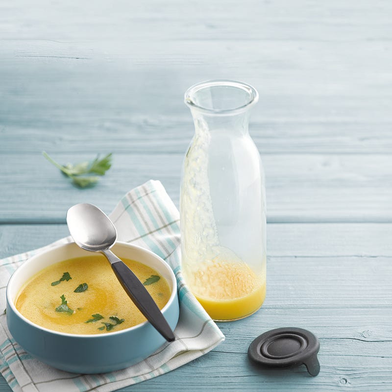 Foto van Aardappel-wortelsoep met gember door WW