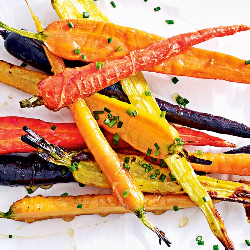 Photo of Rainbow baby carrots with honey & lemon by WW