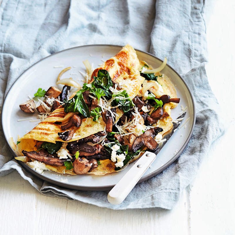 Photo of Mushroom Florentine omelette by WW
