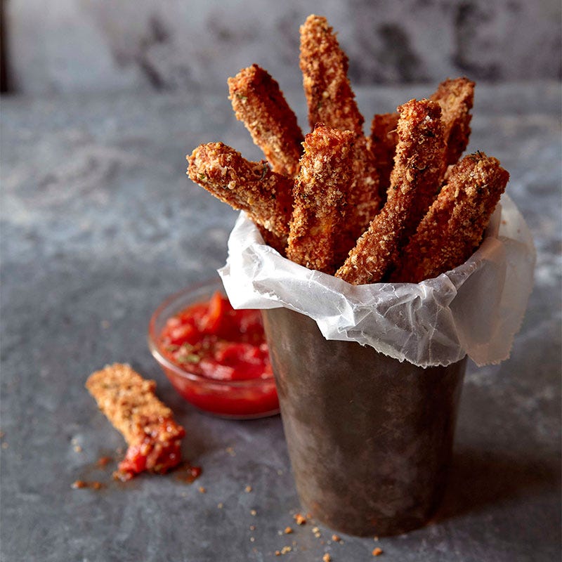 Photo de Frites d'aubergine au parmesan par WW